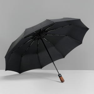 Vente chaude <span class=keywords><strong>Parapluie</strong></span> miniature automatique créatif <span class=keywords><strong>solide</strong></span> avec poignée en bois Personnalisé <span class=keywords><strong>Pliable</strong></span> pour l'été pour les cadeaux d'affaires - Product Image 5