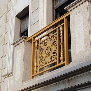 ราวบันไดระเบียงภายนอก ราวจับโลหะคุณภาพสูง ทำจากอลูมิเนียมอัลลอยด์ สำหรับวิลล่าและบันได - Product Image 3