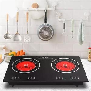 Venta caliente Cocina de Inducción Placa de cerámica de vidrio Control táctil cocina infrarroja 110V cerámica eléctrica olla de cocción lenta 2200W - Product Image 1