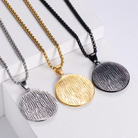 Collier à inspiration arabe pour femmes et hommes, bijoux de calligraphie arabe, noir x or