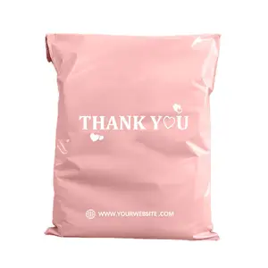 Custom Printed Eco Mailer Bag Plant Based Poly Mailer Envelope Courier Package Bag Envelope Polymailer Bag For Clothes