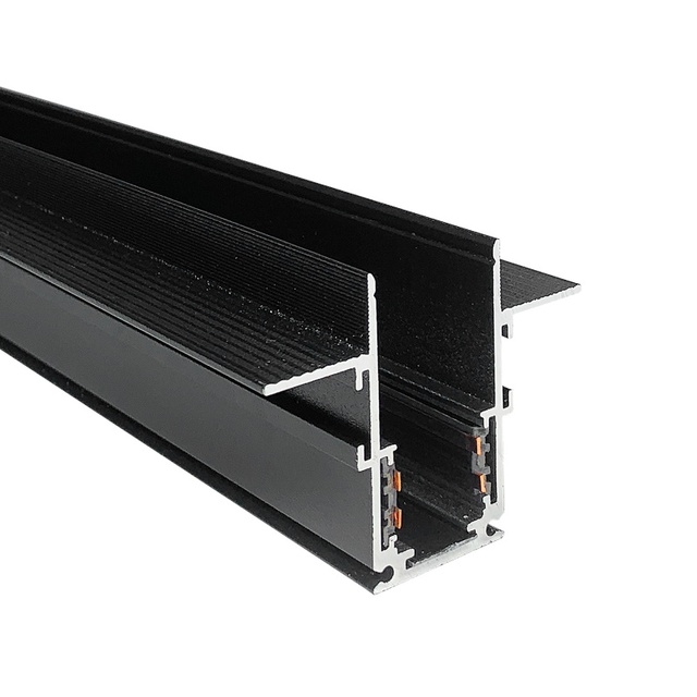 48V Magnetic LED Track Light COB Aluminum Narrow Rail Recessed Pendant Ceiling System Commercial Indoor Modern Dimmable