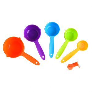 Kitchen <b>Tools</b> Set Includes Plastic <b>Measuring</b> Cups and Spoons - Product Image 3