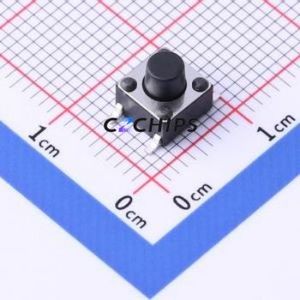 TSD003B06026A Tactile Switch SMD-4P,6x6mm Switch Round Button 2.6N Vertical Mount 6mm - Product Image 1