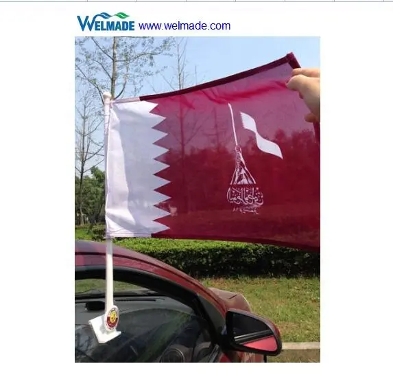 Qatar car window flags for national day