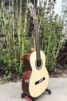 Aiersi marque fait à la main bonne qualité solide top palissandre dos et côté nylon corde guitare classique