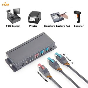 Câble d'extension USB 24V mâle-femelle à visser sur panneau pour système de point de vente, <span class=keywords><strong>imprimante</strong></span>, <span class=keywords><strong>scanner</strong></span>, hub USB industriel alimenté - Product Image 4