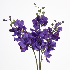 Fiori di Orchidea <span class=keywords><strong>Vanda</strong></span> Artificiali di Alta Qualità, Idratanti e Realistici, per Decorazioni di Soggiorno, Matrimoni ed Eventi all'Aperto - Product Image 6