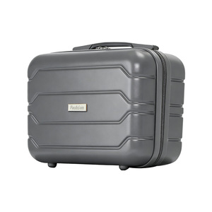 Fashion Cosmetic <b>Case</b> 14-Inch Small Portable Travel Storage Bag Macaron Colors Solid Color Zipper Closure Ultralight - Product Image 5