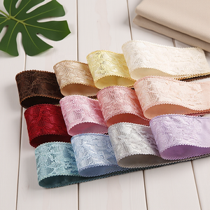 ديبيشير HD015 خمر طبقة مزدوجة الدانتيل حزام الثلج قبعة القش صندوق هدايا القوس DIY إكسسوارات الشعر - Product Image 1