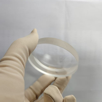 Dia 55mm Achromatic Plano Concave Glass Lens with Anti-Reflective Coating Customizable Size ODM/OEM for Telescopes and Cameras