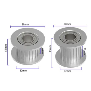 20 tooth GT2 timing belt pulley for 3d printer