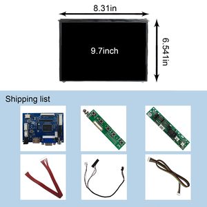 Lvds giao diện IPS màn hình PC hiển thị <span class=keywords><strong>LCD</strong></span> hiển thị 1024x768 9.7 "lp097x01 với 40pin <span class=keywords><strong>LCD</strong></span> Bảng điều khiển - Product Image 3