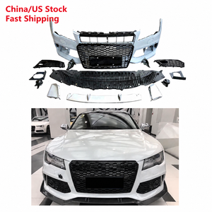 Kit carrosserie de pare-chocs avant style RS7 pour <span class=keywords><strong>AUDI</strong></span> A7 <span class=keywords><strong>S7</strong></span> C7 2009-2015 avec calandre, amélioration automobile, expédition rapide depuis l'entrepôt américain - Product Image 1