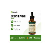 Gotas de Apoyo para el Drenaje Linfático, Suplemento Líquido Herbal para la Desintoxicación y Limpieza Linfática, Agente Profesional de Dropshipping, Ofrece Productos