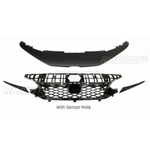 ชุดแต่งรอบคันสำหรับ Honda Civic รุ่นที่ 11 ปี 2021-2022 กระจังหน้าสีดำเงา สไตล์ TR สำหรับรถแข่ง อุปกรณ์ตกแต่งรถยนต์ - Product Image 6