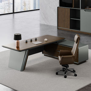 Escritorio DE OFICINA DE MADERA moderno, muebles de oficina ejecutiva de lujo, mesa de gestión, escritorio, escritorios de oficina CEO - Product Image 5