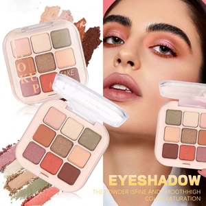 Paleta de Sombras de Ojos de 9 Colores, Alta Pigmentación, Venta al Por Mayor, Fabricante de Cosméticos, OEM - Product Image 5