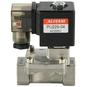 Alitair PU225 serie <span class=keywords><strong>2</strong></span>/<span class=keywords><strong>2</strong></span> vie normalmente chiuse PU225-04 elettrovalvole a membrana azionate pilota - Product Image 1