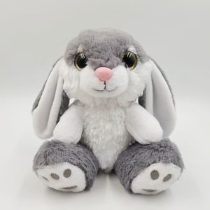 Peluche de lapin de Pâques de dessin animé adorable de haute qualité, jouet en peluche en gros avec de longues oreilles pour cadeaux - Product Image 1
