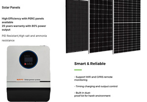 Năng lượng mặt trời hệ thống bảng điều khiển cho căn hộ của các hành tinh năng lượng mặt trời ánh sáng ban ngày hệ thống cho nhà 3KW xách tay năng lượng mặt trời hệ thống điện - Product Image 3