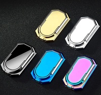 Lovisle Tech 2-en-1 fonction Mini métal USB Rechargeable briquet électrique Cool téléphone briquet coupe-vent Cigarette cadeaux