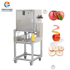3 में 1 नए सेब फल पीलर मशीन स्वचालित सेब छीलिंग कॉर्डिंग स्लिंग मशीन - Product Image 1