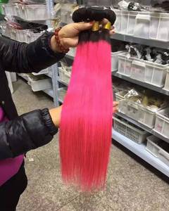 Mèches naturelles russes ombré avec Closure — My propre Hair, cheveux vierges, bleu blond 1b coloré, mèches <span class=keywords><strong>de</strong></span> cheveux humains - Product Image 6