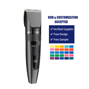 Tondeuse à cheveux électrique professionnelle pour hommes, sans fil, rechargeable, kit de coupe de cheveux, 5 réglages de longueur, écran LED - Product Image 1