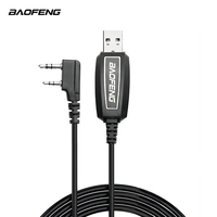 Hızlı Gönderim Su Geçirmez Taşınabilir Baofeng Renkli K-port Programlama Kablosu UV-5R 888S 82 Serisi Walkie Talkie için