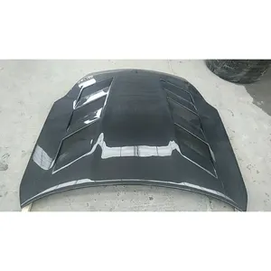 Pour nissan 350Z AMS Style capot avant en fibre de carbone capot ventilé