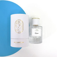 Flacon de parfum de luxe rond transparent 30 ml 50 ml 100 ml, emballage de flacon de parfum, flacons de parfum vides de luxe personnalisés avec boîte