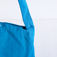 Sac fourre-tout en toile vierge personnalisable avec logo, sac à bandoulière, sac de shopping pour étudiant, réutilisable, écologique, portable, en tissu