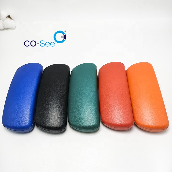 Цветной Пластиковый Чехол для очков с логотипом на заказ оптом