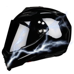 Di modo di nuovo progettato dot croce del motociclo del fronte casco casco di plastica per il motociclo - Product Image 6