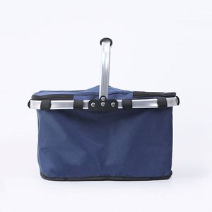 Sac de courses pliable, panier de marché, panier de pique-nique, sac isotherme d'extérieur, sac thermique pliable, panier de courses portable - Product Image 5