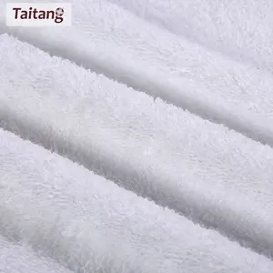 Taitang Unisex 5-Sterne-Bademantel Set Weißer Handtuch-Bademantel aus ägyptischer Baumwolle