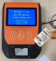 Lector de tarjetas de crédito y autobús urbano, escritor para pago sin conexión en autobús con software de Ticketing