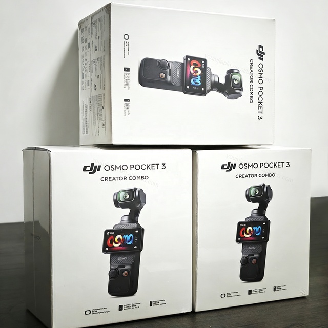 Brand New DJI Osmo Pocket 3 Vlogging Camera Vlogging Camera with 1 "CMOS 4K 120FPS Video 3-Axis Stabilization Fast Focusing