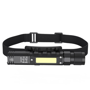 Lampe torche stylo en alliage d'aluminium rechargeable par USB, <span class=keywords><strong>1000</strong></span>+ lumens, ultra-mince, de poche, avec clip, projecteur et faisceau réglable - Product Image 1
