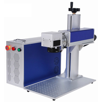 Machine de marquage laser à fibre métallique portable HOLY LASER, directement de l'usine, 20W 30W 50W 100W, machine d'impression laser, prend en charge les graphiques IA