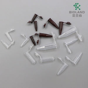 Yeni liste steril 0.5ml 1.5ml 2ml 5ml plastik mikro santrifüj tüp laboratuvar testi ve araştırma için doğal ve Amber - Product Image 2