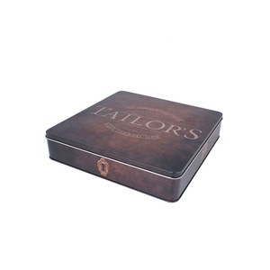 square Gift Storage <strong>Tin</strong> Box Cookies Packaging <strong>Tin</strong> Metal Box Custom Embossed Brand Candy Metal <strong>Tin</strong> Can <strong>Sweets</strong> Package case - Product Image 1
