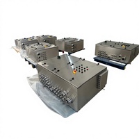 Caja de Distribución de Bajo Voltaje de Acero Inoxidable de Alto Rendimiento AC415V 400A, Barra Colectora de Cobre, Clasificación IP66, Panel de Control Industrial