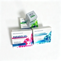 Boîte à médicaments en carton blanc personnalisée pour l'emballage pharmaceutique, les comprimés, les capsules, les produits de santé et les pharmacies de détail