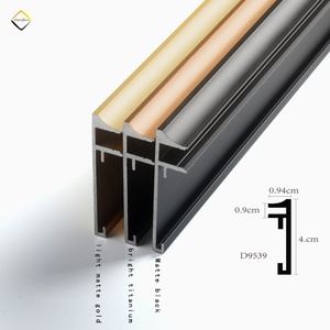 In lega di alluminio rotondo specchio telaio linea di profilo <span class=keywords><strong>con</strong></span> luce a LED in metallo quadrato rotondo <span class=keywords><strong>cornice</strong></span> angolare - Product Image 4
