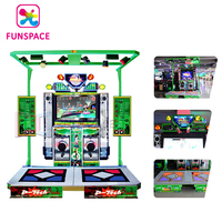 Machine de jeu d'arcade Funspace à pièces Just Dance Machine de jeu de danse Danz Base
