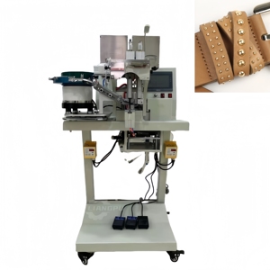 Chất Lượng Cao Tự Động Bốn Móng Vuốt Móng Tay Cơ Sở Nút Nhựa Ngọc Trai Gắn Máy Váy Beading Máy - Product Image 1