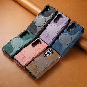 Funda de libro magnética de cuero PU <span class=keywords><strong>2</strong></span> <span class=keywords><strong>en</strong></span> <span class=keywords><strong>1</strong></span> desmontable para <span class=keywords><strong>Samsung</strong></span> para <span class=keywords><strong>Galaxy</strong></span> Z Fold 7/6/5 funda con tapa y ranura para tarjeta extraíble - Product Image 6