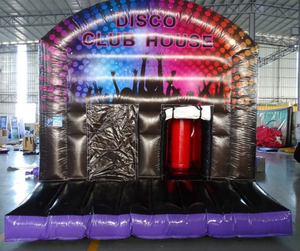 Pista de obstáculos inflable para fiesta disco <span class=keywords><strong>wow</strong></span> EN-14960, comercial al aire libre, a la venta - Product Image 2